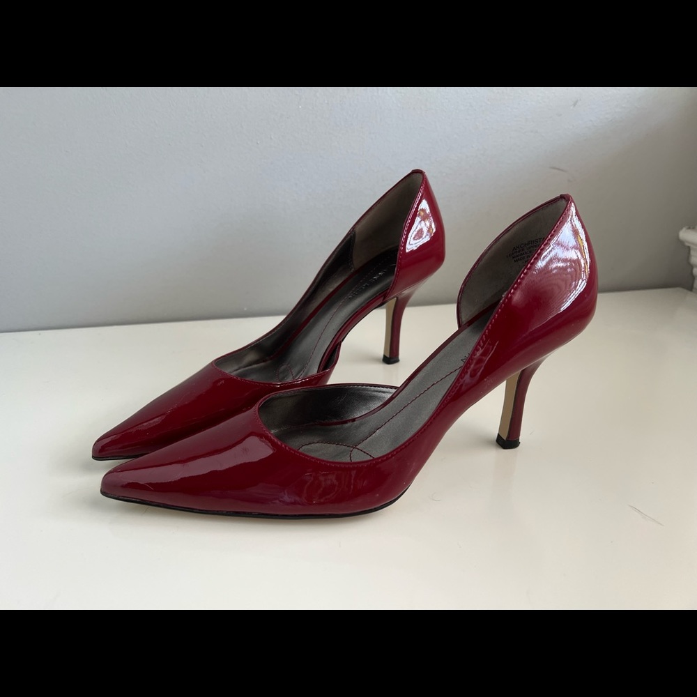 Red Patent Leather Pumps